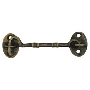 昊天斋窗户黄铜风钩门窗铜窗挂新中式明清仿古纯铜插销铜活五金