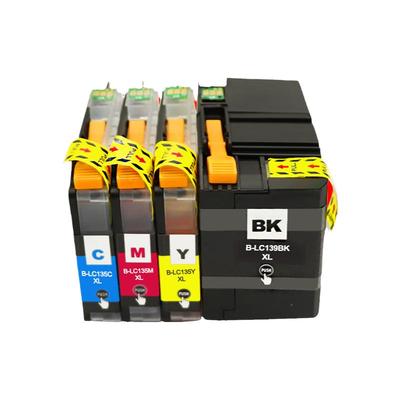 MAG适用 兄弟 LC-135XL彩色 LC-139XL黑色墨盒 Brother MFC-J6520DW MFC-6920 6720dw彩色喷墨打印机墨水墨盒