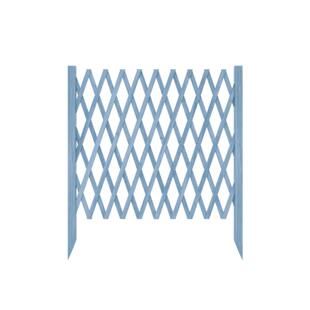 户外防腐木伸缩栅栏围栏护栏室外花园庭院篱笆网格隔断实木爬藤架