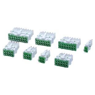 联芯电气5557防水弯针3901-2040 电动车连接器35318-0220对接插头