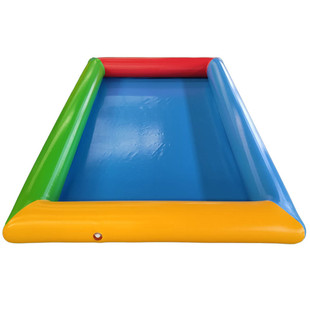 儿童充气水池钓鱼池无缝款捞鱼池圆形摆摊养鱼摸鱼不藏鱼玩沙池子