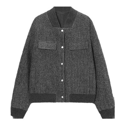 TKYSHOP老钱风复古羊毛短外套