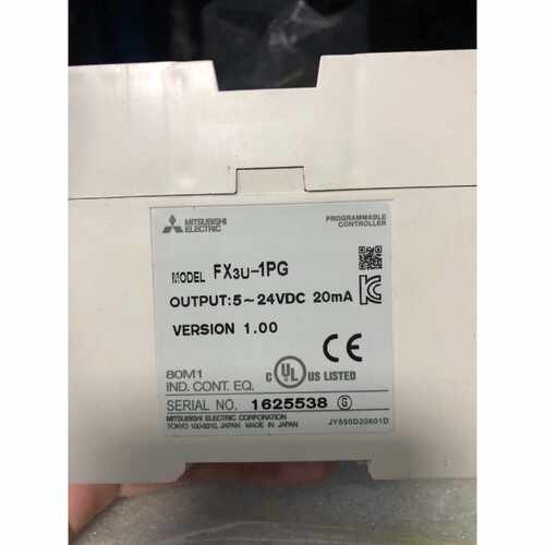议价三菱PLC FX3U-1PG/FX3U-4AD/FX3U-4