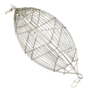 海钓打窝笼弯刀天平不锈钢深海打窝器沉底船钓虾笼鸡笼诱饵笼配件