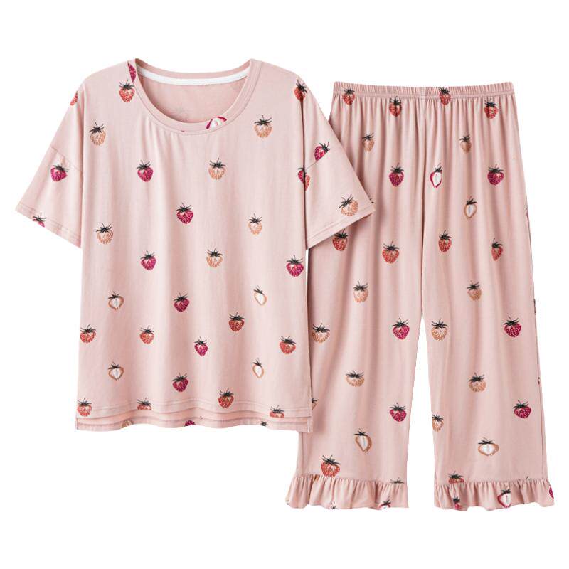 一浩品女纯棉印花家居服高品质