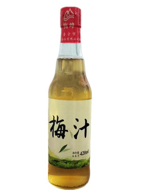 潮汕梅峰梅汁420ml瓶咸梅汁蘸汁