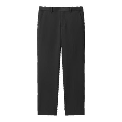 太平鸟男装 黑色商务西装裤秋季男士简约时尚休闲裤修身