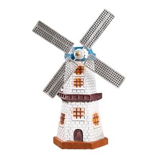 创意荷兰风车摆件工艺品欧式复古书架装饰客厅柜子酒柜书柜小摆设