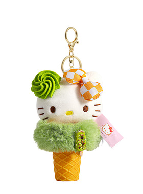 正版可爱甜筒hellokitty包包挂件