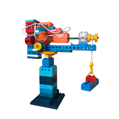 欢乐客大颗粒编程积木电动3-７