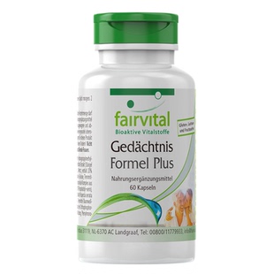 德国Fairvital进口强力脑活素护脑记忆片补脑保健品中老年人健忘