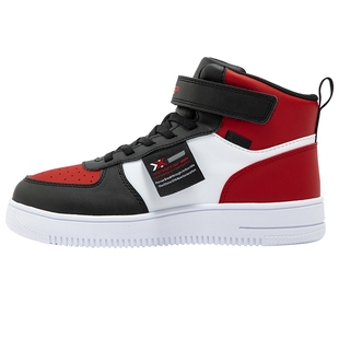 特步童鞋男童板鞋女童鞋子篮球鞋儿童运动鞋中大童休闲耐磨滑板鞋