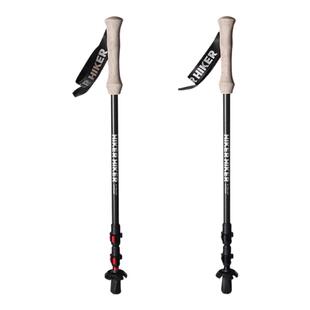 【登峰】伯希和户外登山杖3k碳纤维超轻伸缩防滑拐杖手杖徒步装备