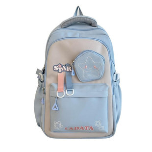 书包女生小学生三到六年级减负护脊超轻便大容量初中生双肩包新款