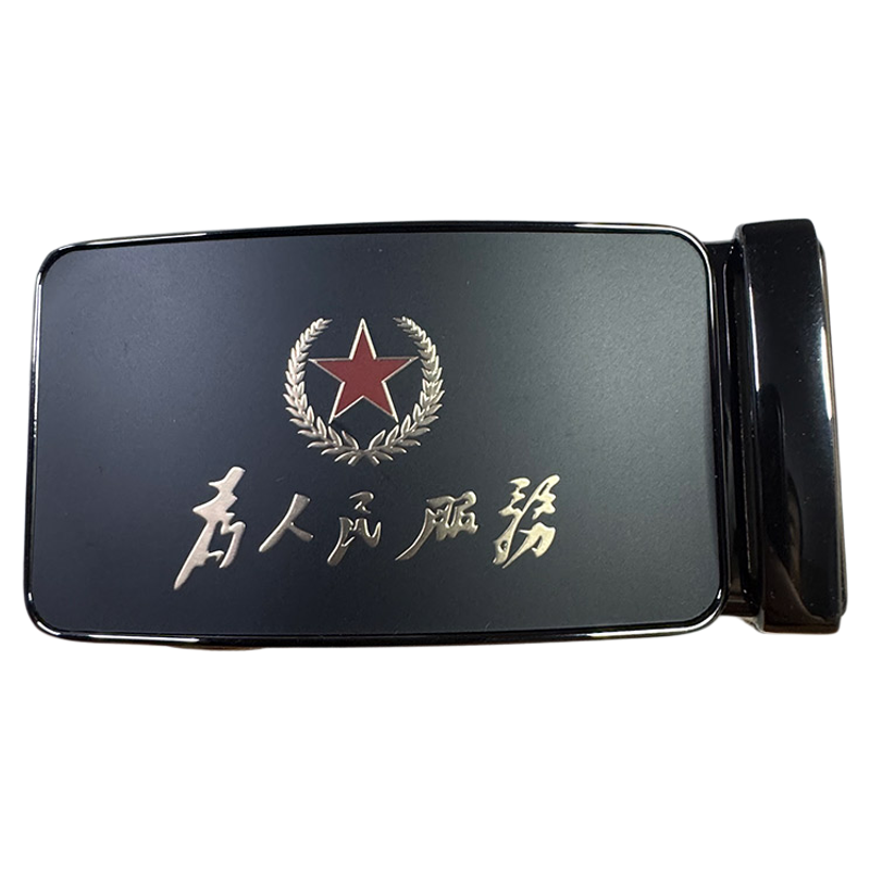 自动扣头合金皮带头腰带头简约卡子3.5cm五角星麦穗男裤带头配件