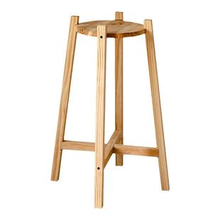 阳台花盆架实木落地多层中式木制多肉绿萝花架客厅植物盆栽置物架