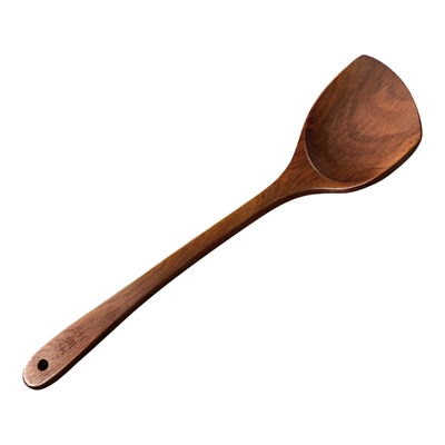 王麻子锅铲实木食品级抗菌乌檀木炒菜铲子不伤锅专用木铲组合套装