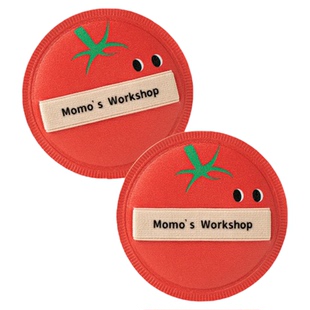 毛吉吉Momo's Workshop便当粉扑番茄炒蛋干湿两用定妆不吃粉底液