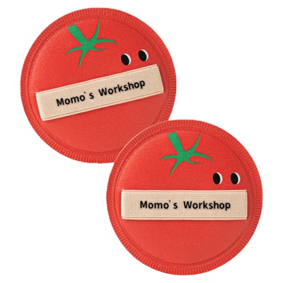 毛吉吉Momo's Workshop便当粉扑番茄炒蛋干湿两用定妆不吃粉底液
