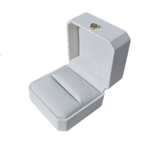 高档带灯首饰盒led发光戒指盒婚礼对戒盒森系吊坠手镯耳坠耳钉盒