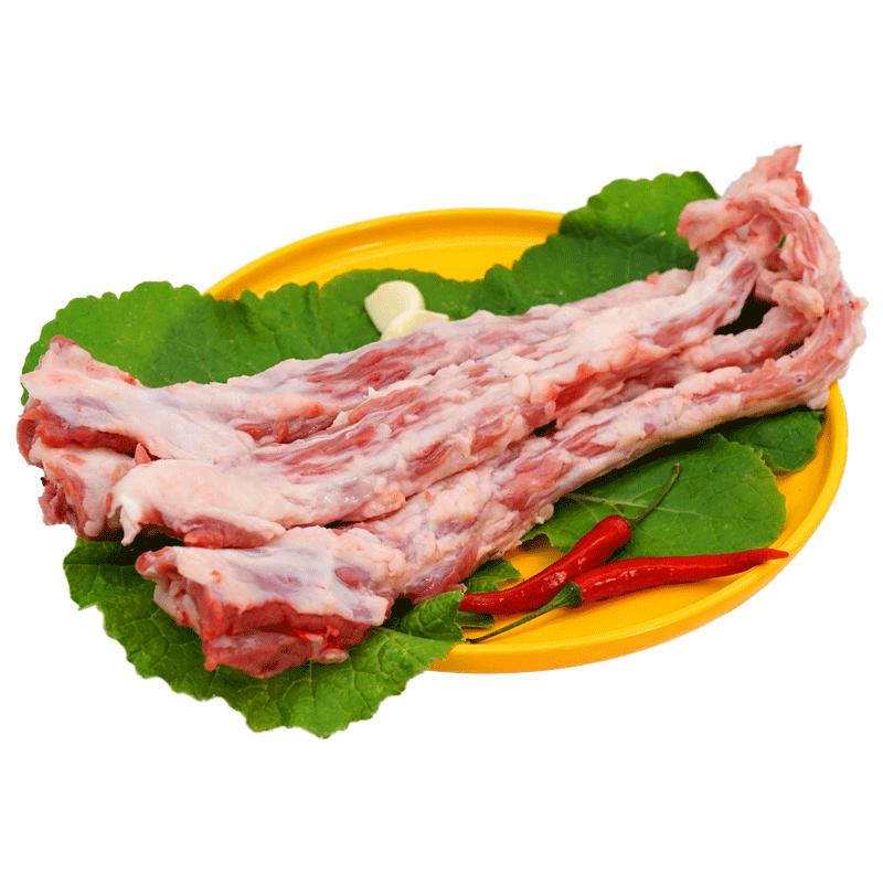 宁夏盐池滩羊肉新鲜现杀羊尾巴羊尾尖羔炖汤羊骨头清真烧烤火锅食