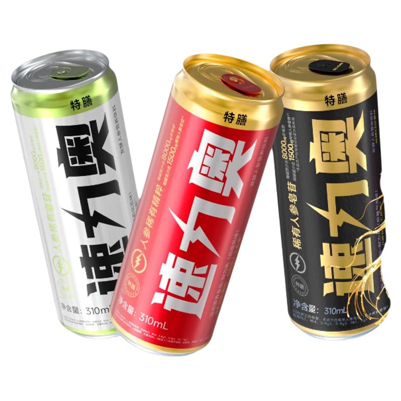 速力奥发酵人参营养饮料功能饮料