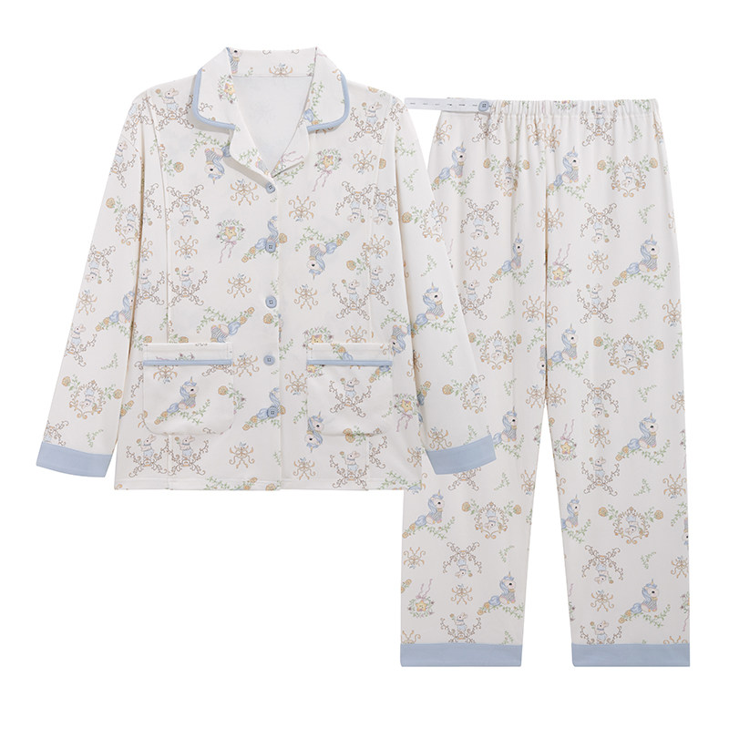 谷奈妈妈纯棉吸汗哺乳月子服