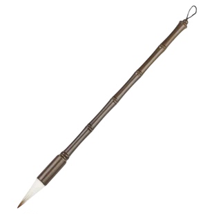 古法手工狼羊兼毫毛笔初学书法毛笔行书楷书隶书国画复古竹节大楷