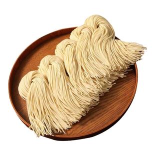 苏式细面红汤面半干面拌面商用拉面碱水面龙须银丝面酒店素面蟹黄