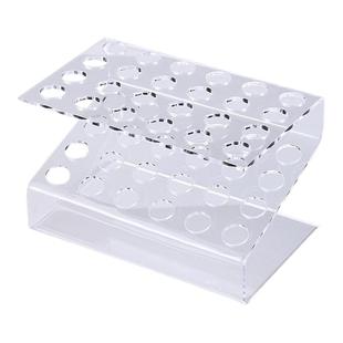 便雅亚克力透明眉笔收纳架圆珠笔钢笔展示架柜台笔架陈列道具架子