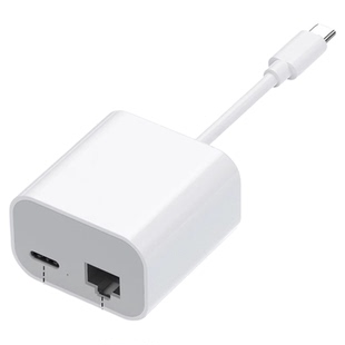 适用苹果手机网线转接口iphone16/15/14直播以太网连接器ipad网卡直连网络平板有线快速上网传输转接头稳定器