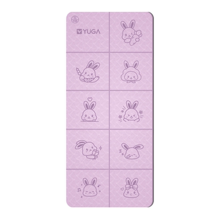 呆萌小兔小学生午睡垫可折叠瑜伽垫可睡觉加厚儿童午休神器防潮垫