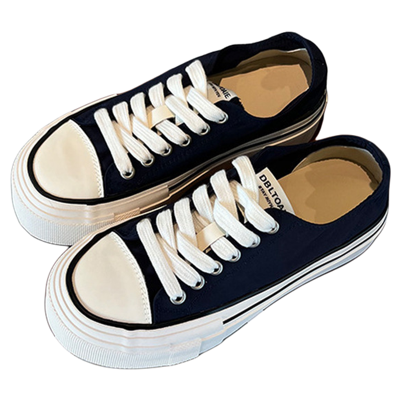 夏季百搭厚底增高小白鞋女