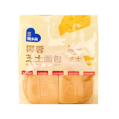爱乡亲椰蓉芝士面包早餐整箱