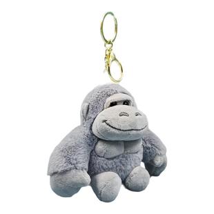 大猩猩可爱金刚小猴子毛绒玩偶公仔书包包挂件动物园文创手信礼物
