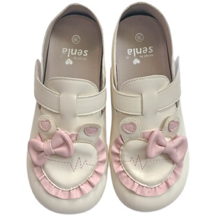 原创怦怦兔软妹鞋lolita可爱大头鞋娃娃鞋甜系lo鞋日系小皮鞋单鞋