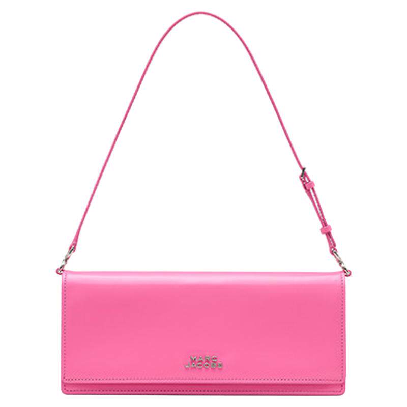 【特享甄选】MARC JACOBS/莫杰  GLAM MJ 牛皮纯色简约单肩手提包