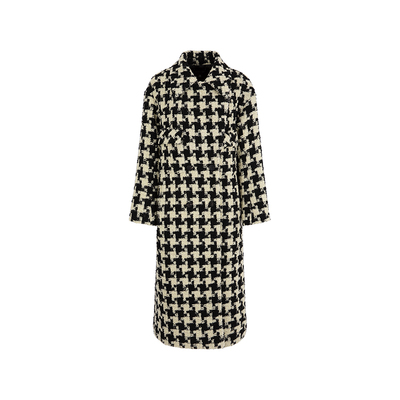 MARYLING千鸟格粗花呢大衣