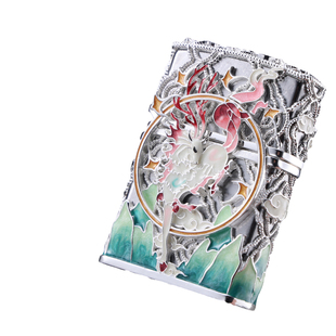 Zippo正品打火机 夜光珐琅彩官方女士限量版芝宝防风送男朋友礼物