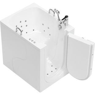 步入式无障碍老人残疾人专用浴缸小户型家用保温开门冲浪按摩浴盆