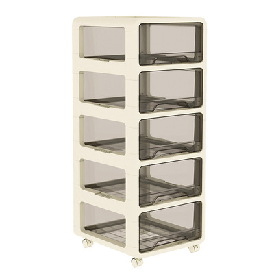 桌下收纳柜抽屉式储物柜书桌子移动小推车零食柜办公室工位置物架