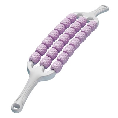 腿部按摩器狼牙棒滚腿轮放松训练