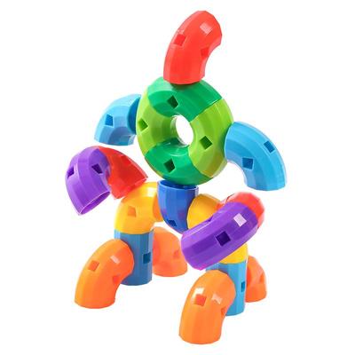 晨风管道积木益智玩具3-6岁