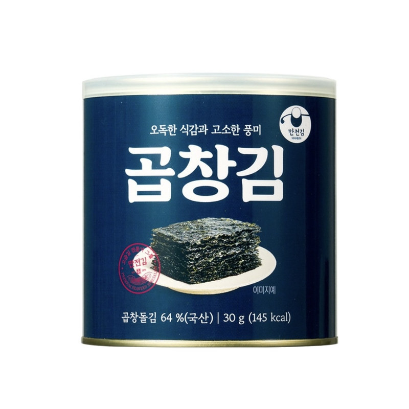 韩国直邮原藻海苔酥脆无添加30g