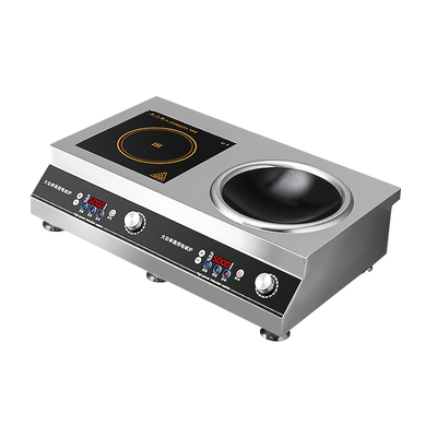 双头灶不锈钢大功率电磁炉5000w