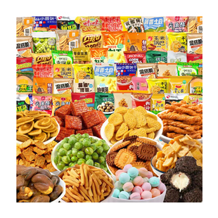 等位小零食整箱批棋牌室锅巴火锅店休闲零食摆摊小吃散装旗舰店发