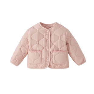 女童夹棉外套秋冬儿童加厚开衫小女孩衣服冬保暖三岁宝宝冬季衣服