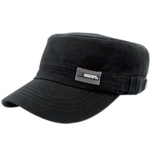 lackpard男秋全棉帽子韩版潮牌帽平顶帽户外休闲帽百搭防晒鸭舌帽