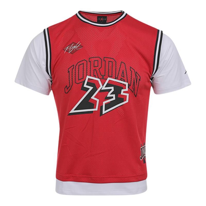 【自营】NIKE耐克男大童运动短袖休闲T恤球服JD2622054GS-004