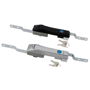 MS828上下连杆锁带拉杆配电柜天地连杆锁MS731开关控制柜机械门锁